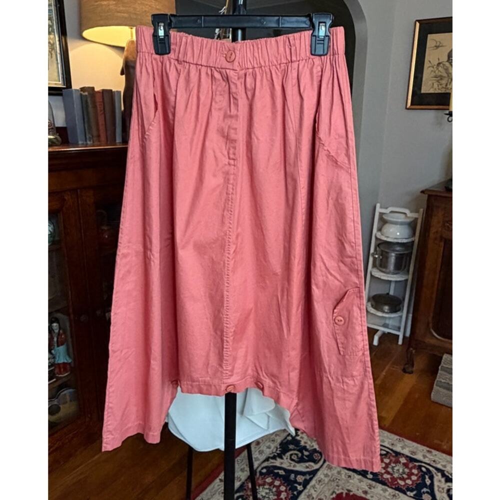Luukaa Cotton Peach Harem Pants, Size 10
